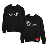 Kit 4 Sudaderas De Familia Love King And Queen Princess
