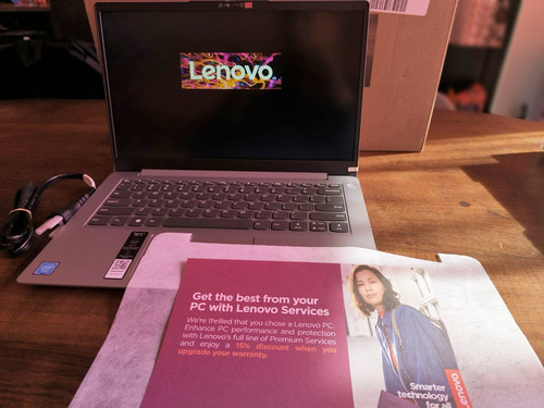 Notebook Lenovo Ideapad - Plata Intel Celeron N4020 - Nueva!