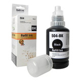  Tinta Profesional Para Epson T504 L4150 L6161 Negro 140ml