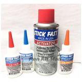 Stick Fast Kit De Iniciación De 4 Piezas, Activador De 4 Onz