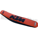 Funda Asiento Ktm 450 Exc (2007 - 2015) Naranja Negro Lcm 