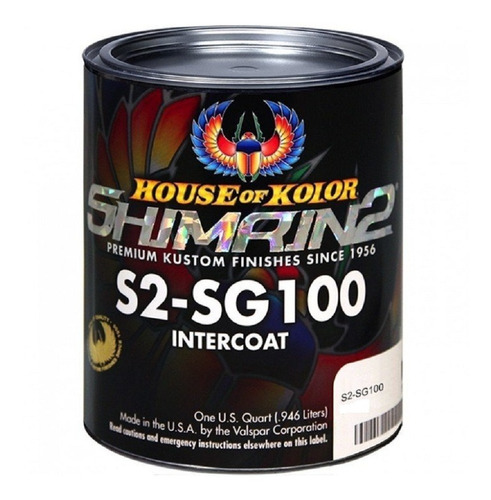 Sg-100-intermedia Clear House Of Kolor 4l