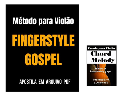 Método  Para  Violão  Fingerstyle  Gospel