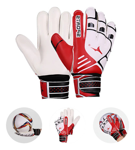 Guantes Profesionales Con Varillas Para Portero De Fútbol