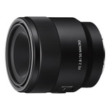 Sony Sel50m28 Fe 50 Mm F2.8 Lente Con Montura En E De Cuadro