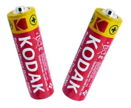 Pack De 2 Pilas Kodak Aa Zinc Carbon