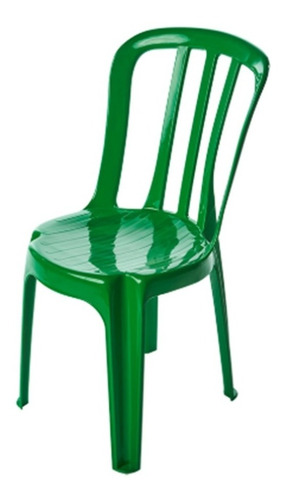 12 Cadeiras De Plástico Capacidade Para 182kg (12 Unidades)