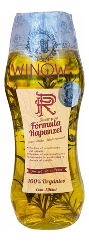 Shampoo Con Ácido Hialuronico De Fórmula Rapunzel
