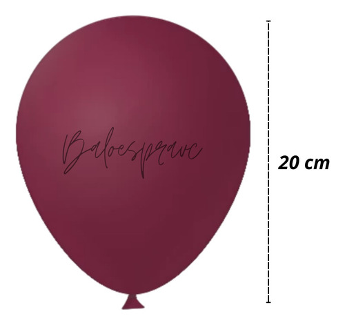 100 Unidades Bexiga Balão Liso 8 Polegadas Decoraçao Festa