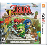 The Legend Of Zelda Triforce Heroes 3ds Sellado