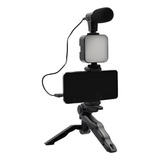 Kit Estabilizador Para Celular Video Vlogger Profesional