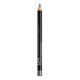 Lápiz Delineador De Ojos Nyx Professional Makeup Slim Eye Pencil Color Gray