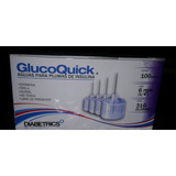 Agujas Lapicero Insulina Pen Glucoquick 31g X 6mm X 100 