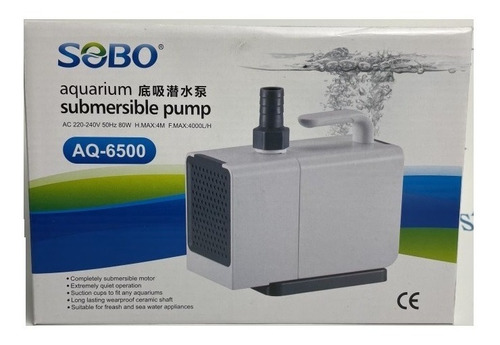 Bomba Agua Sumergible Premium Sobo 4000 L/h - Aquarift