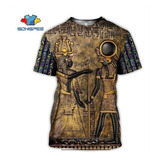 Antiguo Dios Egipcio Faraón Camisetas Impresión Ojo De Horus