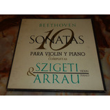 Beethoven - 10 Sonatas Para Piano Y Violín - Box 4 Vinilos