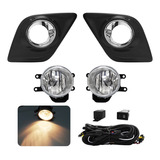 Kit Faros Niebla Hilux 2020 Aro Cromado Toyota