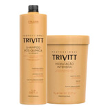 Shampoo Pós Química 1l + Hidratação Intensiva 1kg Trivitt