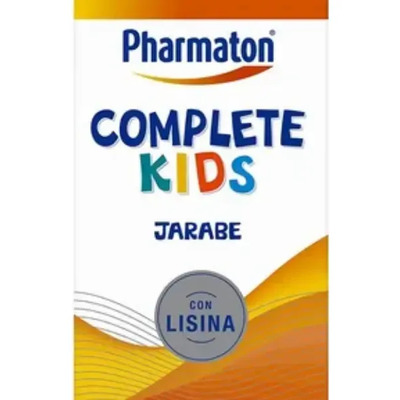 Jarabe Complete Kids Con Lisina 200 Ml Pharmaton Frutas | MercadoLibre