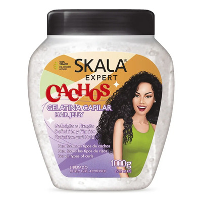 Gelatina Cápilar Mais Cachos Expert Antifrizz y definición Rizado 1 L Skala | MercadoLibre