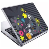 Adesivo Skin Proteção Para Notebook Com Imagem Flores 