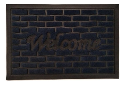 Alfombra Yute Y Goma Welcome Rectangular 60*40