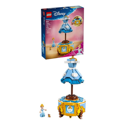 LEGO® | Disney Princess Traje de Cenicienta 43266; juguete para niñas; incluye 2 personajes; 9+ | Envío gratis