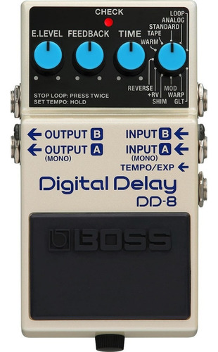 Pedal Boss Dd-8 De Efecto Para Guitarra Digital Delay