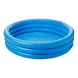 Piscina Inflable Azul Cristal (45 X 10 Pulgadas) Color Crystal Blue.crystal Blue