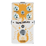 Pedal Rowin Eco Delay Guitarra Voz Sax Violão