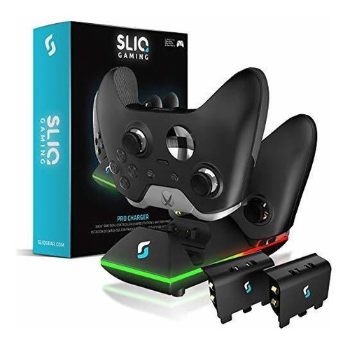 Sliq Xbox Oneone Xone S Estacion De Carga Del Controlador Y 