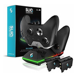 Sliq Xbox Oneone Xone S Estacion De Carga Del Controlador Y 