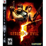 Jogo Resident Evil 5 Playstation 3 Ps3 Pronta Entrega Game