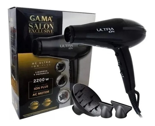 Secador Pelo Gama Profesional 2200 Ultra Ion Salón Exclusive