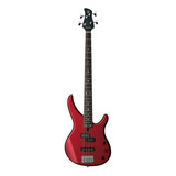 Bajo Electrico Yamaha 4 Cuerdas Trbx 174 Arce Atornillado Orientación De La Mano Diestro Cantidad De Cuerdas 4 Color Rojo