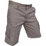 Bermudas Cargo Beige 8oz  Somos Fabricantes ,link Hasta 48