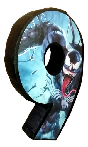 Piñata Numero 9 Venom Vs Hombre Araña 1 Metro Alto