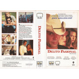 Delito Pasional Vhs John Mellencamp Mariel Hemingway 1992