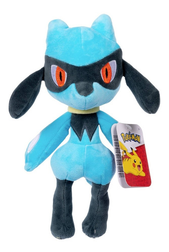 Pokémon Riolu - Juguete De Peluche De 8 Pulgadas, Con Lice