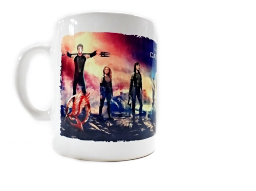 Taza Sinsajo Los Juegos Del Hambre Hunger Game Ceramica Cafe