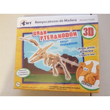 Rompecabezas De Madera Gran Pteranodón 3d