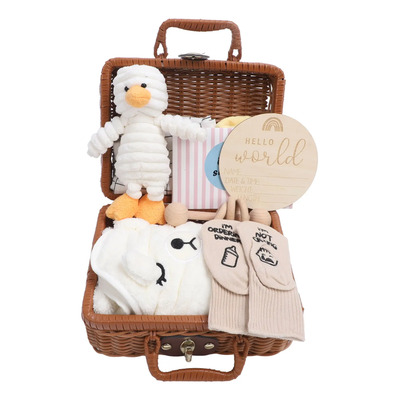 Set De Regalo Para Bebés Para Recién Nacidos, Cesta De Regal | Envío gratis