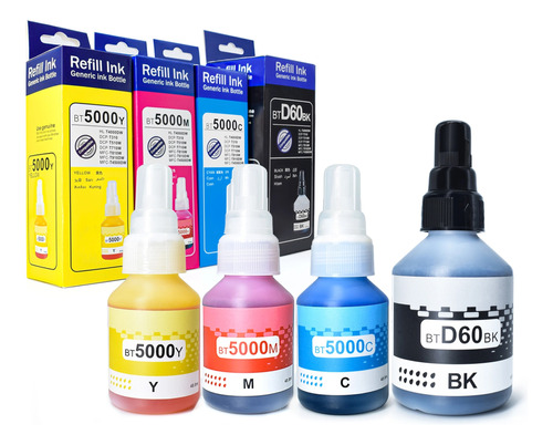 4 Tinta Compatible Con Brother Dcp T520 T220 T710 T310 T720
