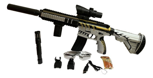  Juguete  Pistola Blaster De Bolas De Gel M416 Para Niños