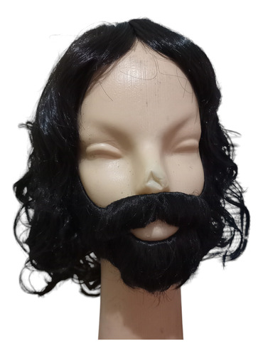 Peluca Y Barba Tipo Jesus Ii By La Parti Wigs!