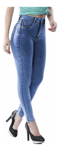 Calça Sawary Jeans Premium Super Lipo Cinta Modeladora Lycra