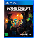 Minecraft Ps4 Mídia Física Seminovo