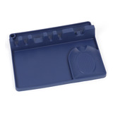 Suporte De Colher De Silicone Grande (azul)