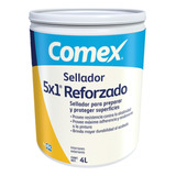 Sellador Comex 5x1 Clásico Para Recubrimiento Superficies 4l Color Transparente