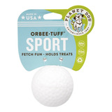 Planet Dog Orbee-tuff Pelota Golf Dispensador De Comida Color Blanco